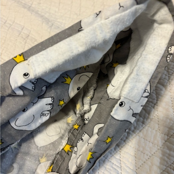 4 scrub caps peace love rainbows elephants - Picture 7 of 8